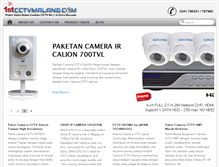 Tablet Screenshot of 1stcctvmalang.com